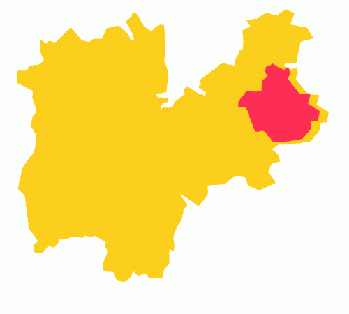 Mappa dell Unione distrettuale Primiero