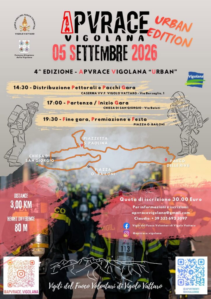 Locandina dell'evento Gara di abilità tecnica con APVR – APVRACE Vigolana “Urban”